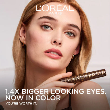 L'Oréal Voluminous Panorama Mascara, Volumizing and Lengthening ( Brown )