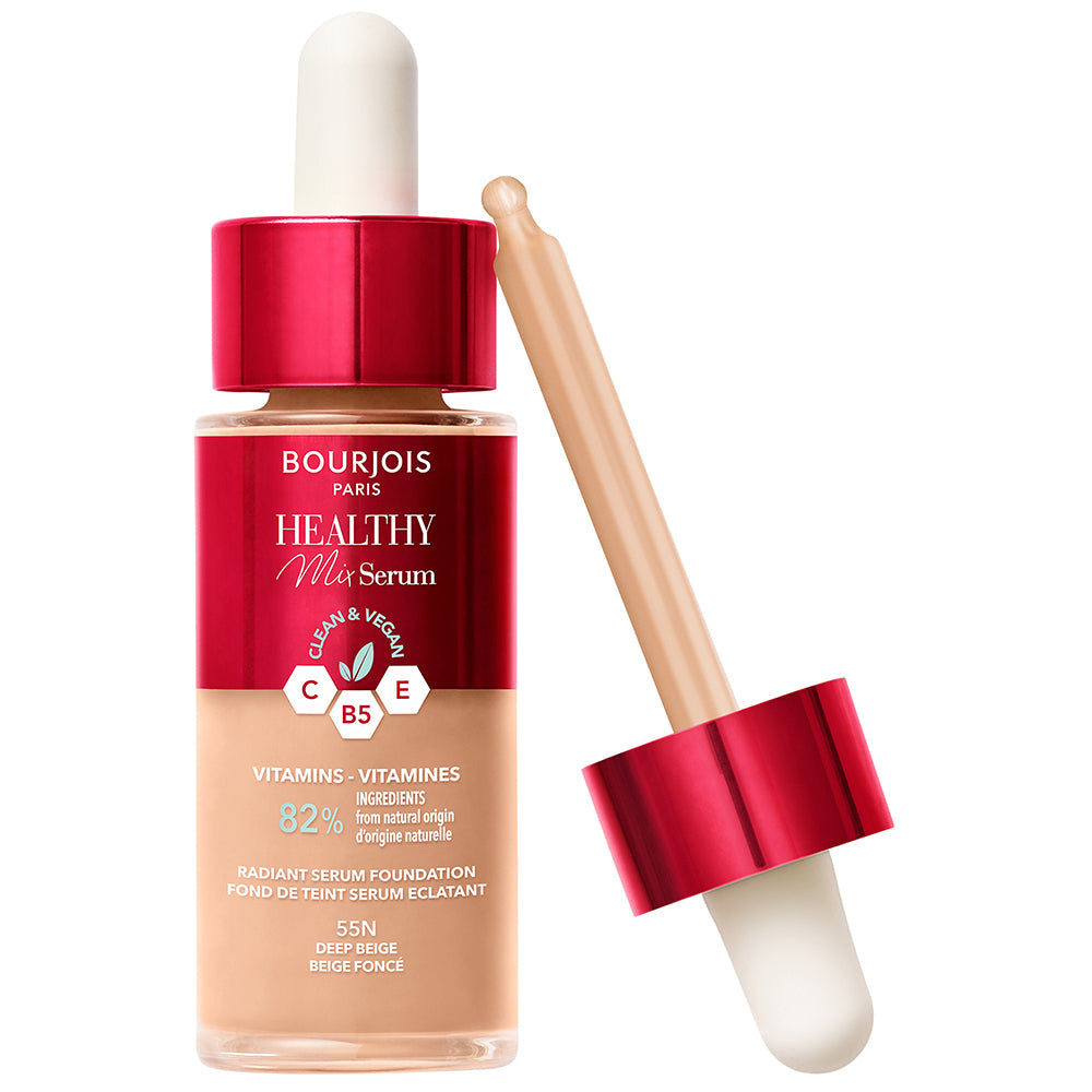 Bourjos Healthy Mix Serum Foundation 55 Deep Beige