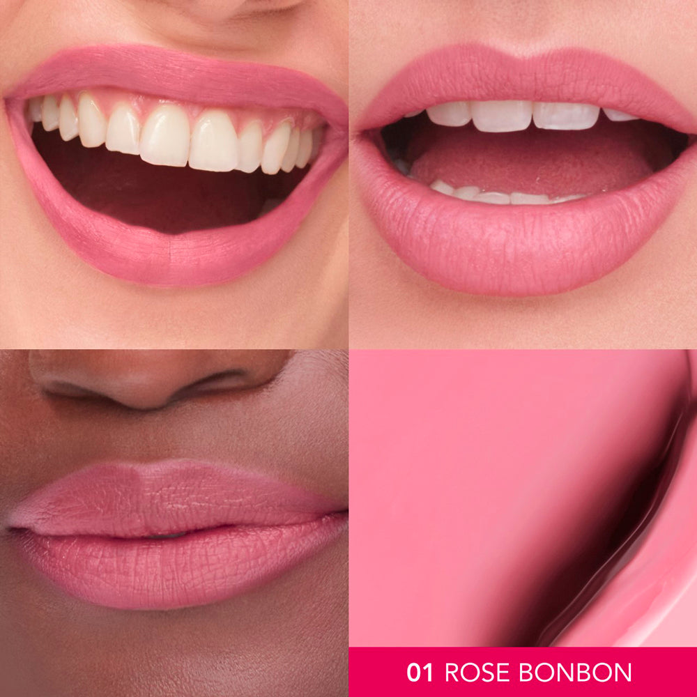 Bourjois Cloud Crème Matte Lipstick 01 Rose Bonbon