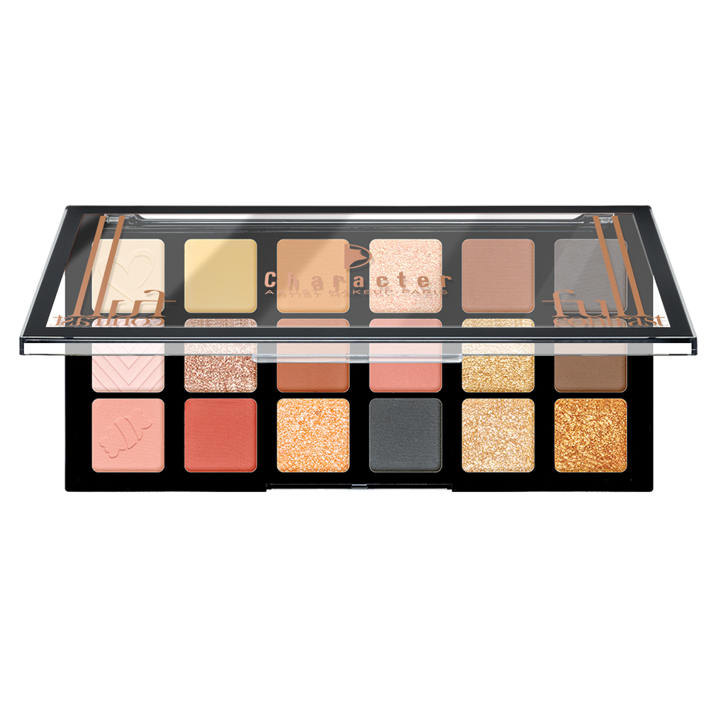 Character 18 Color Eyeshadow Palette Soft Symphony - CFC004
