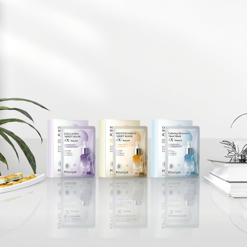 POUQUR Calming Moisture Repair Skin Korean Face Sheet Mask