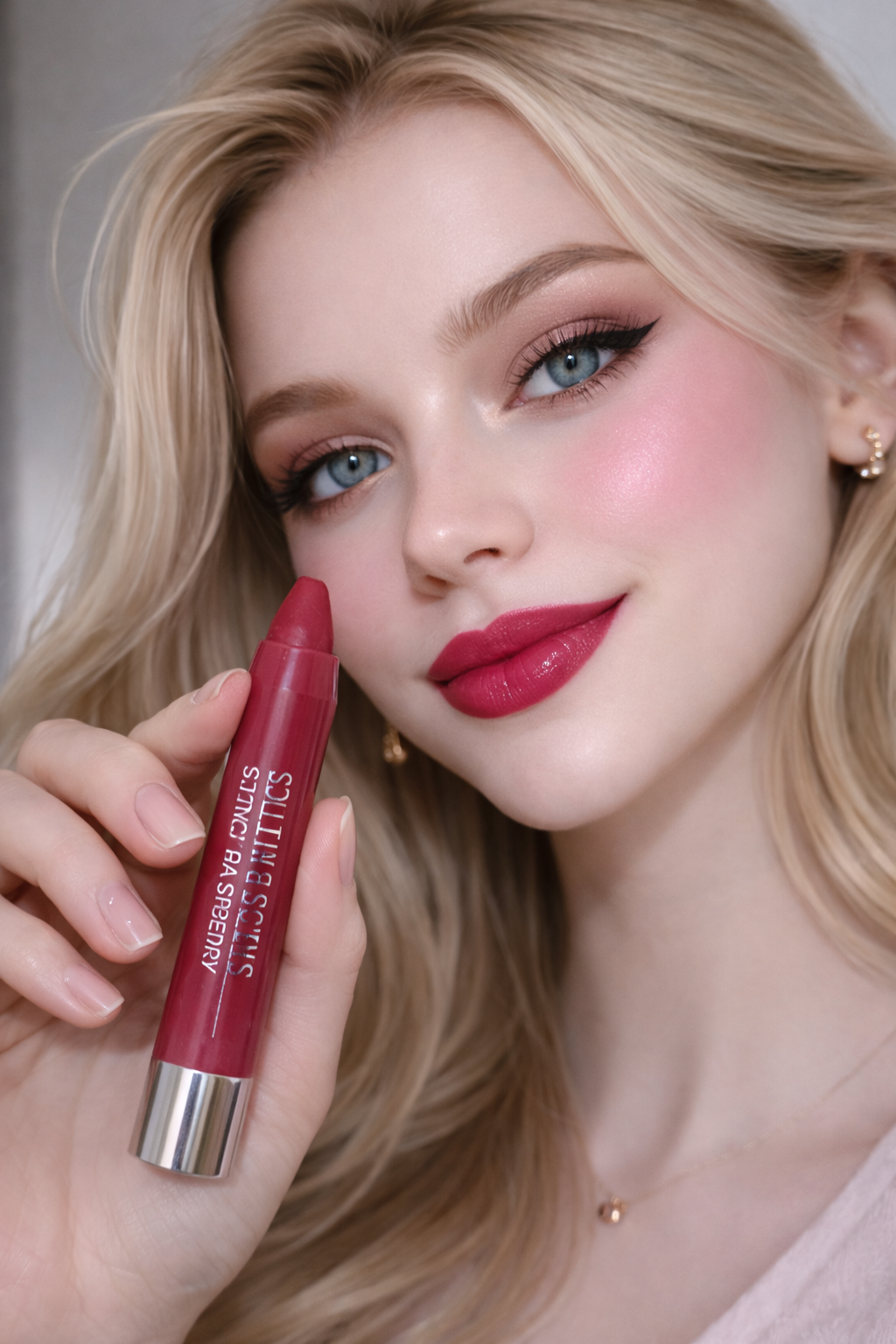 Cien Lip Butter  15 Fancy Raspberry ( Broken on The Top )