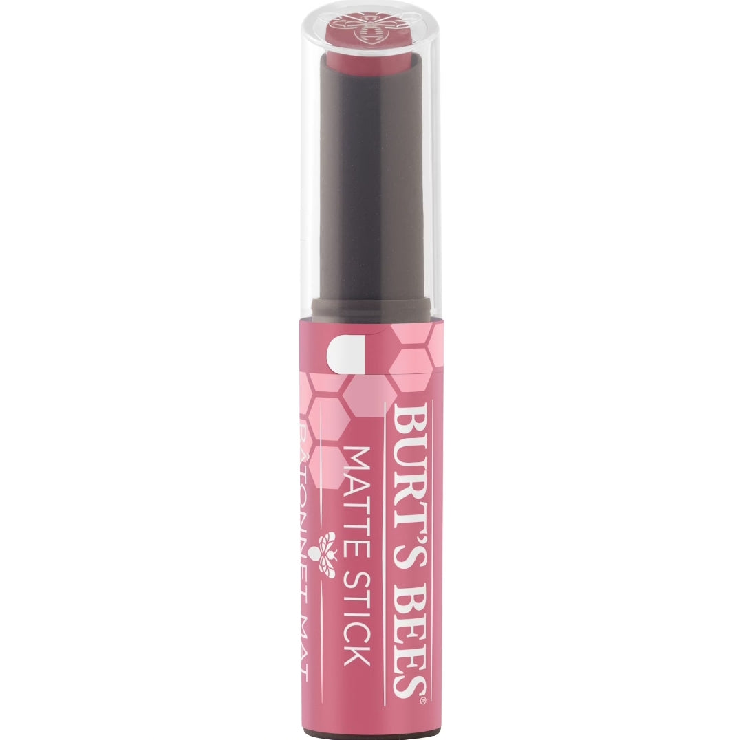 Burt's Bees 100% Natural Origin Matte Stick - Rhubarb Rapids 465