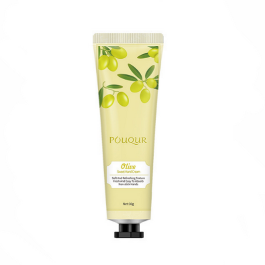 POUQOUR Hand Cream Olive 🫒 Soft & Refreshing Texture 30 ml