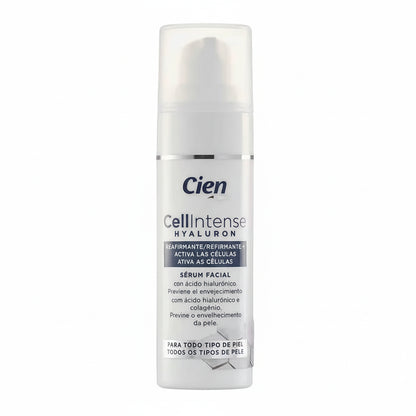 Cien Cell Intense Firming Face Serum 30ml with Hyaluronic Acid and Collagen Cell Activation Prevents Aging for All Skin Types.