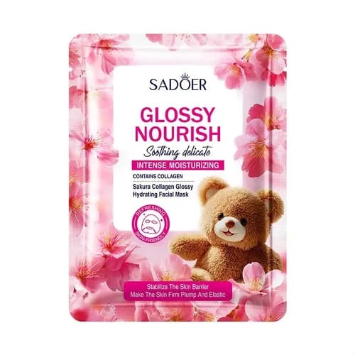Sadoer Glossy Nourish Intense Moisturizing Collagen Face Sheet Mask