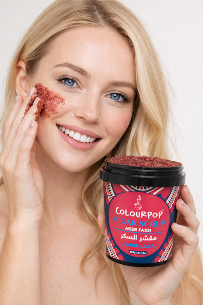 Sugar Scrub Aker Fassi عكر فاسي For Body ( Big Size 600g )