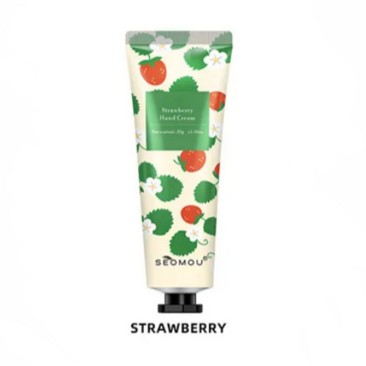 Seomou Strawberry 🍓 Hand Cream Soft & Refreshing Texture 30 ml