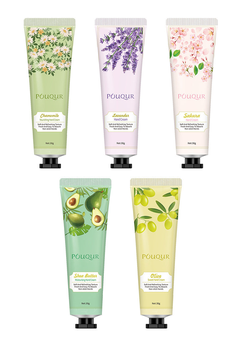 7 pcs Randomly Hand Cream Soft & Refreshing Texture 30 ml