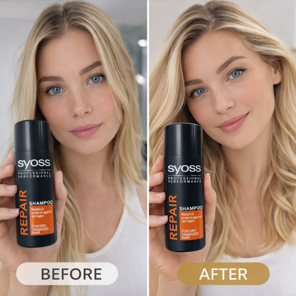 Travel Size Syoss Professional Repair Shampoo For Dry , Damaged Hair 50ml