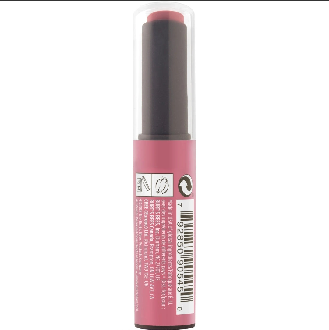 Burt's Bees 100% Natural Origin Matte Stick - Rhubarb Rapids 465