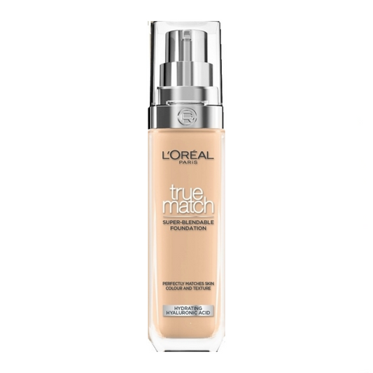 L'Oreal Paris True Match Super Blendable Foundation With Hyaluronic Acid 3N Neutral 16 SPF
