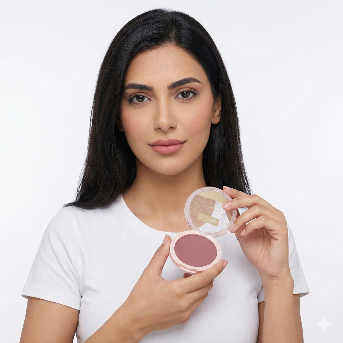 Zeena Powder Blush 020 Touch Of Rose