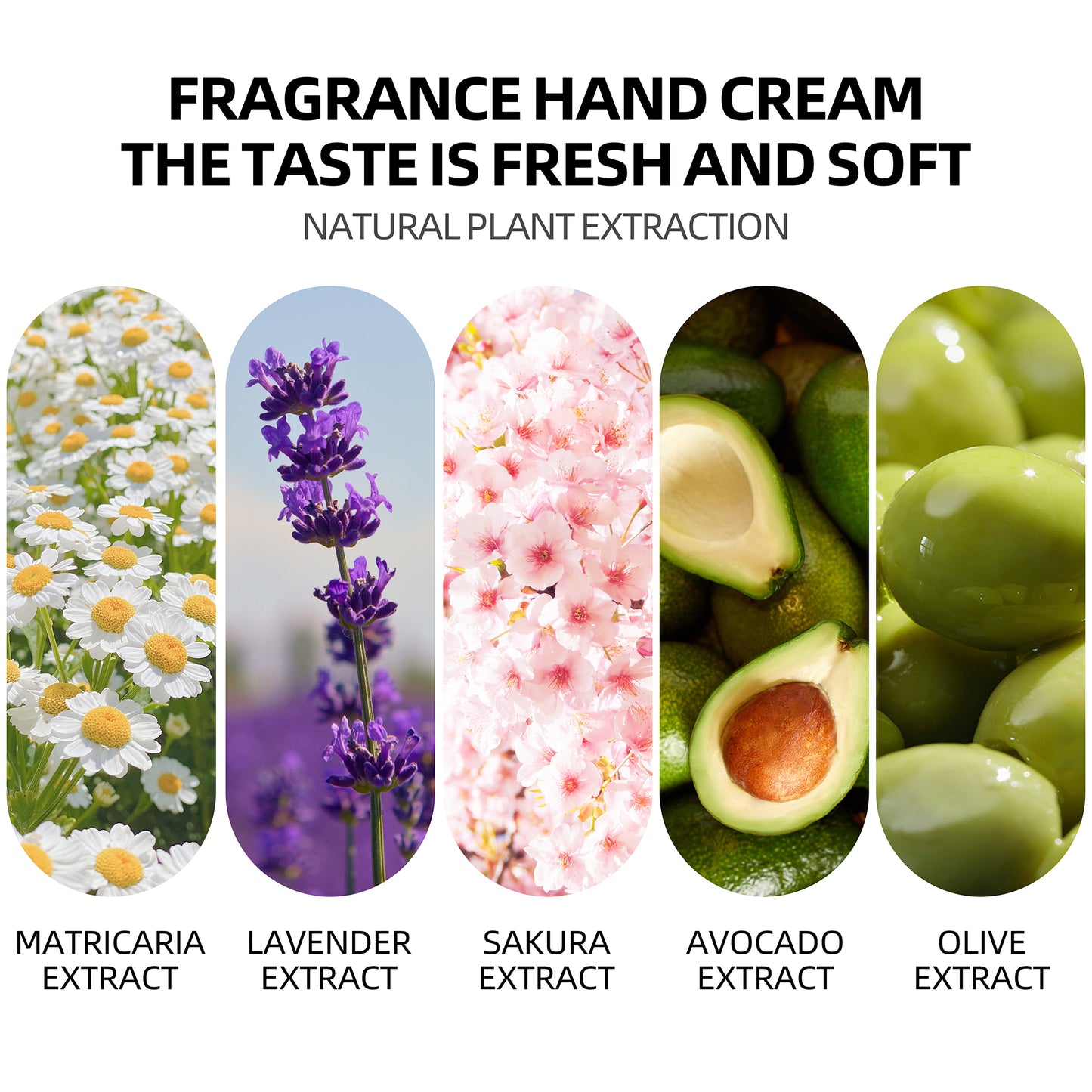 7 pcs Randomly Hand Cream Soft & Refreshing Texture 30 ml