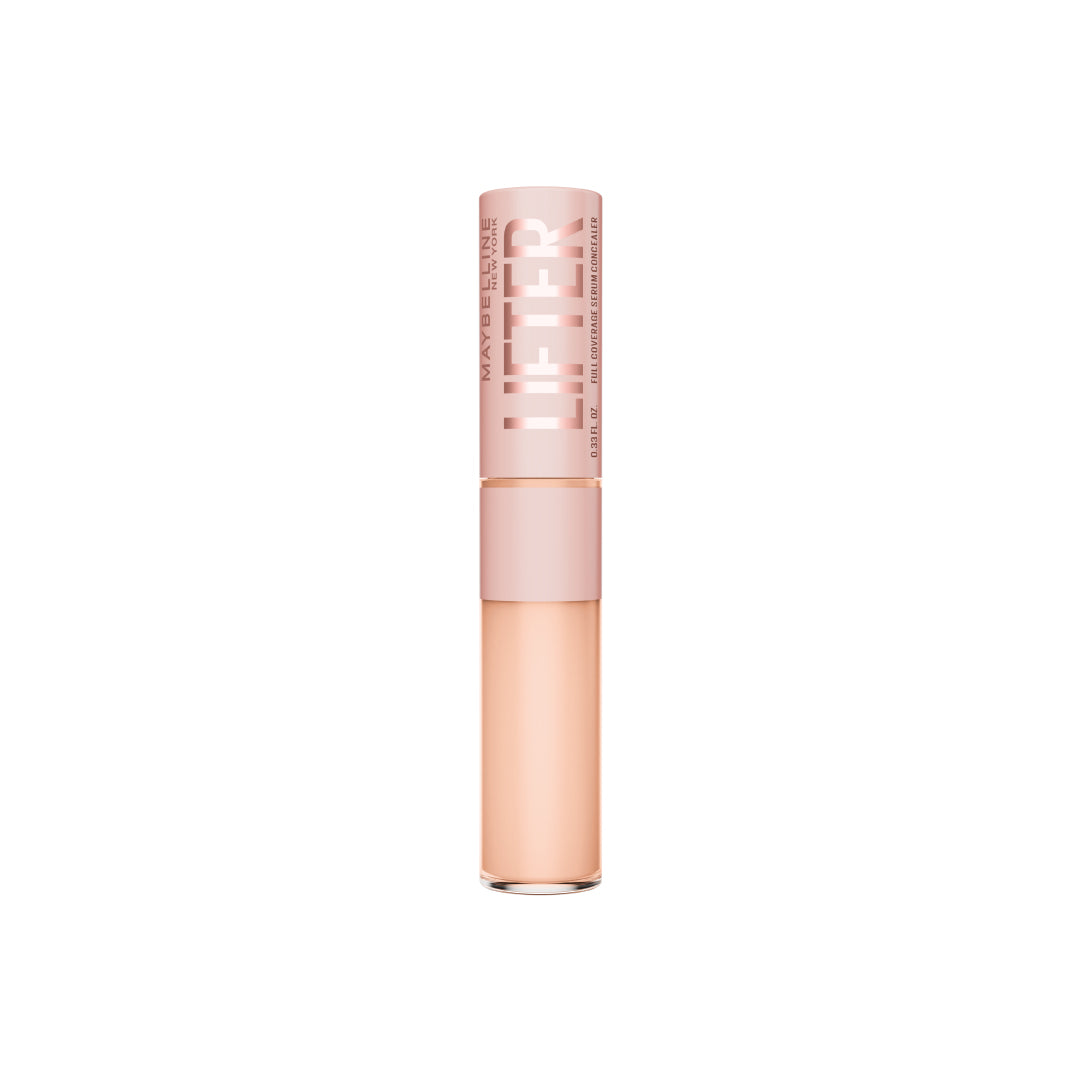 Maybelline Lifter Serum Concealer, Full Coverage, Includes 2% Peptides + Caffeine to Hydrate & Brighten Under Eyes 05