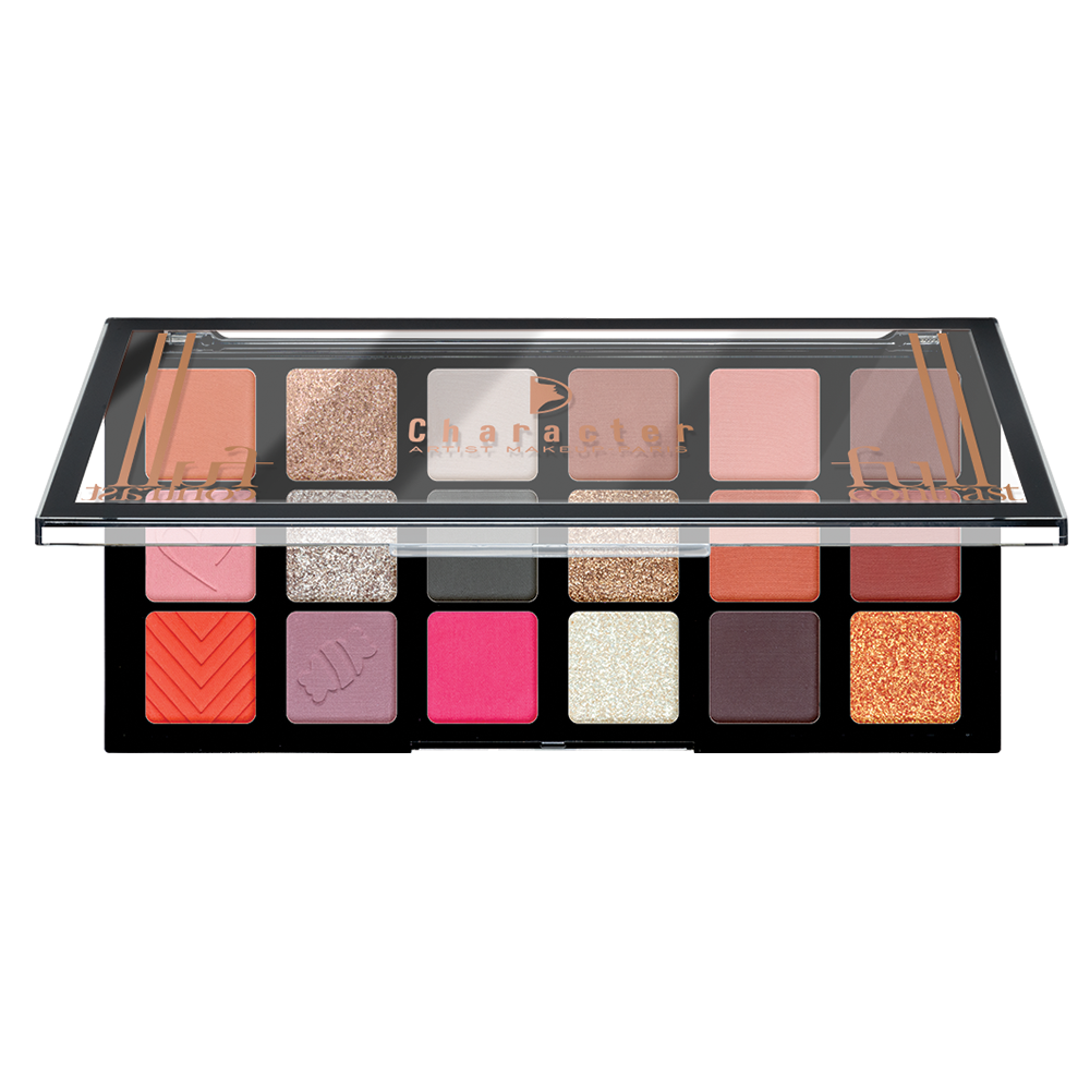 Character 18 Color Eyeshadow Palette Rustic Radiance - CFC003