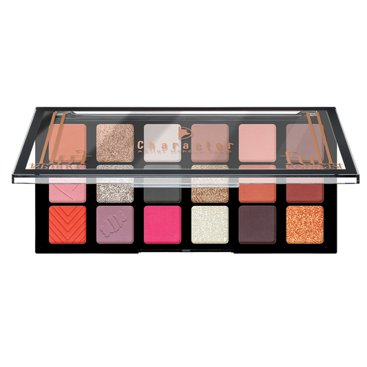 Character 18 Color Eyeshadow Palette Rustic Radiance - CFC003
