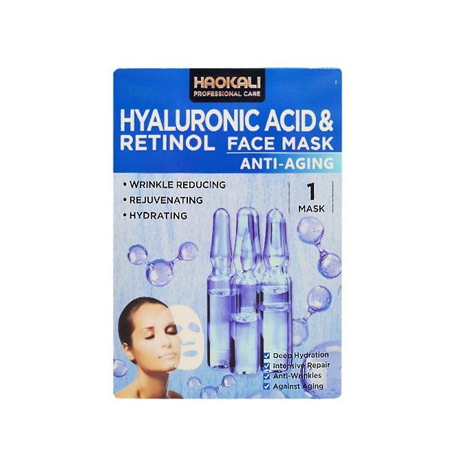 WOKALI Hyaluronic Acid & Retinol Face Mask 30ml