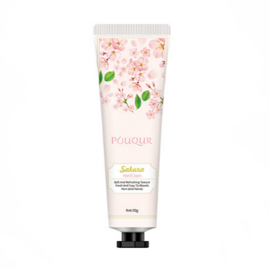 POUQUR Sakura Hand Cream Soft & Refreshing Texture 30 ml