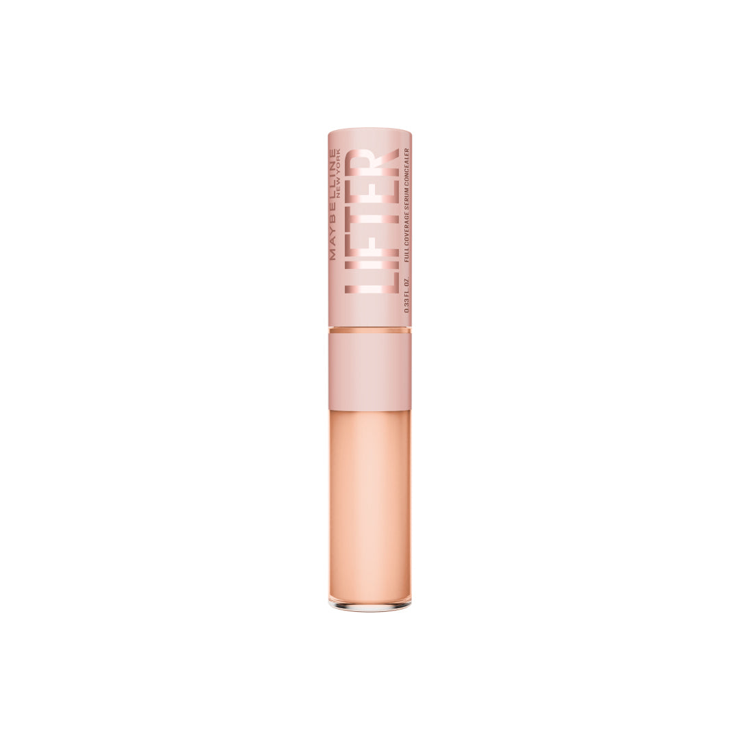 Maybelline Lifter Serum Concealer, Full Coverage, Includes 2% Peptides + Caffeine to Hydrate & Brighten Under Eyes 20
