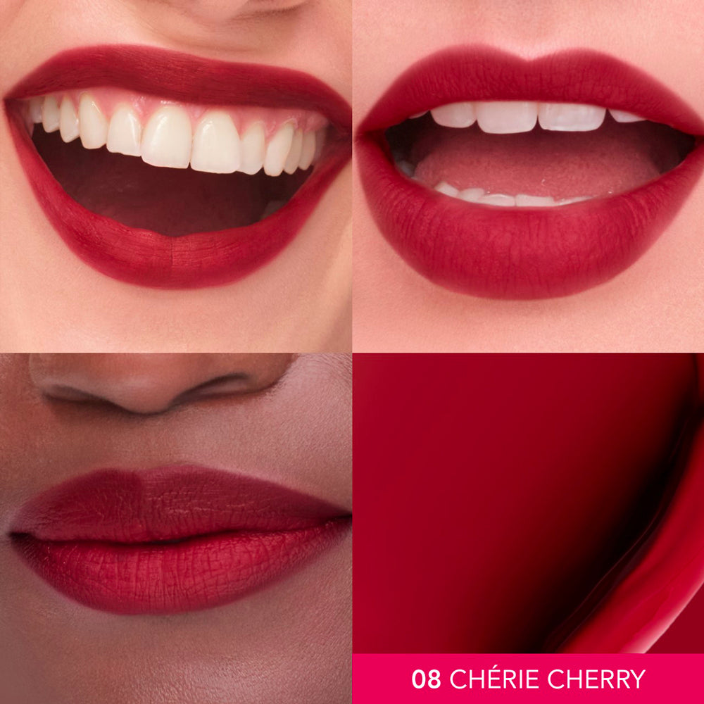 Bourjois Cloud Crème Matte Lipstick 08 Chérie Cherry 🍒
