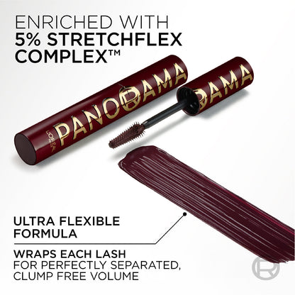 L'Oréal Voluminous Panorama Mascara, Volumizing and Lengthening ( Bordeaux )