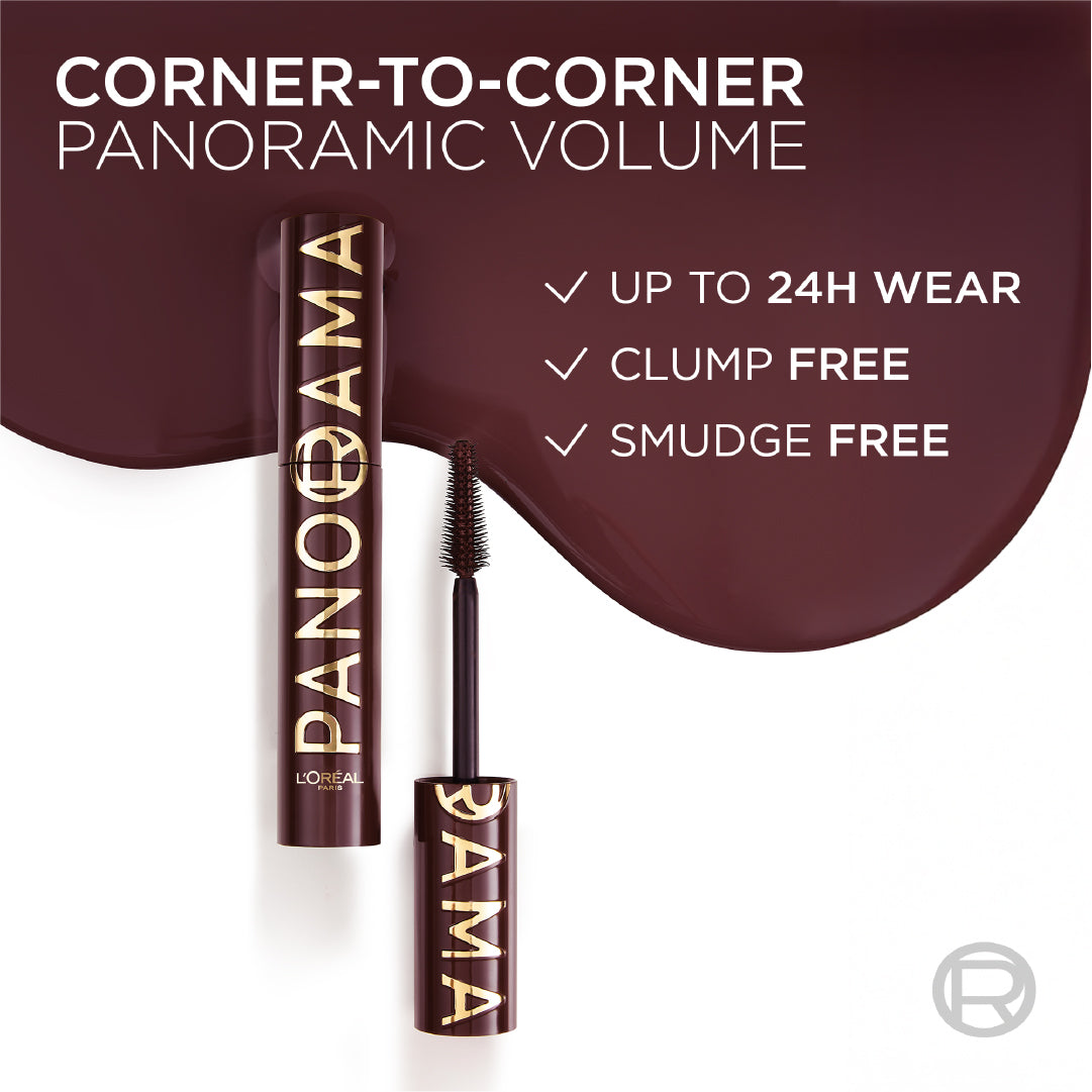 L'Oréal Voluminous Panorama Mascara, Volumizing and Lengthening ( Bordeaux )