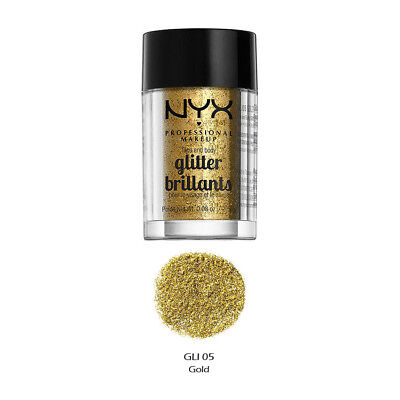 Nyx Glitter Brillants Face & Body Gold GLI05