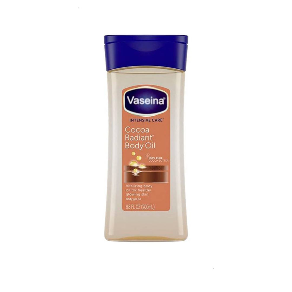 Vaseina Cocoa Radiant Body Oil Vitalizing Body Oil For Healthy Glowing Skin 200 ml