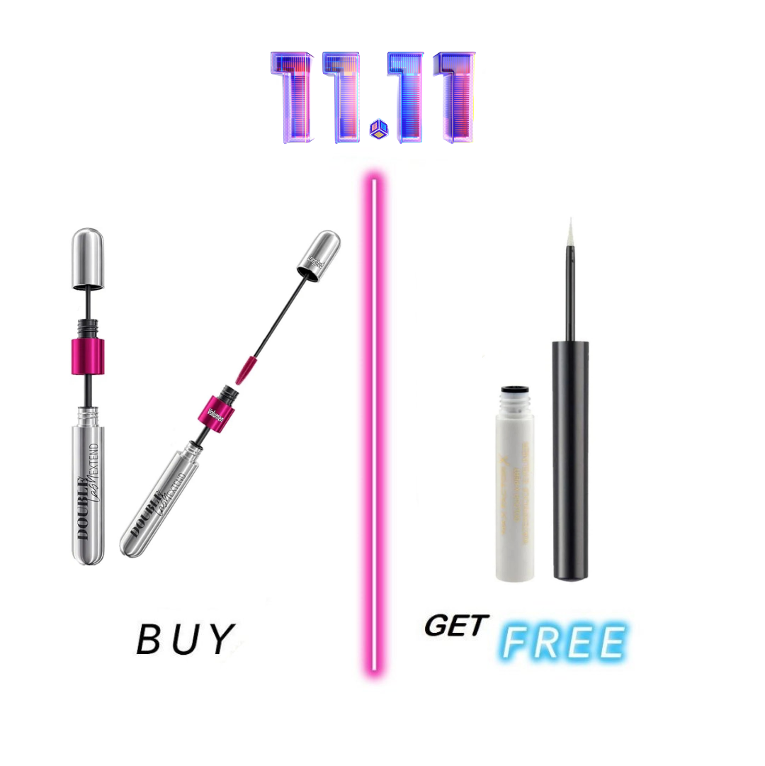 Buy Farmasi Double Lash Extend Mascara 12 ml Get Max Factor Eyeliner ( Free Gift )