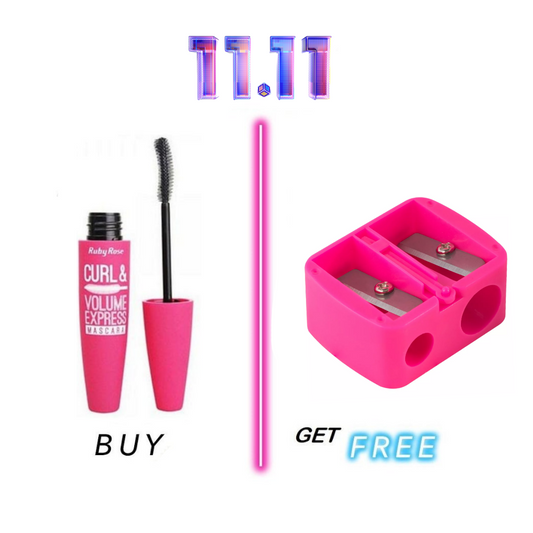 Buy Ruby Rose Volume & Curl Mascara L3 Get Free Sharpener