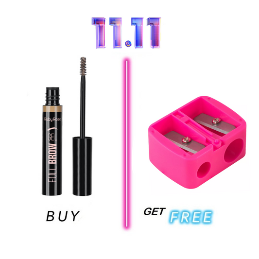 Buy Ruby Rose Full Brow Gel , Light 01( Eyebrow Mascara)Get Free Sharpener