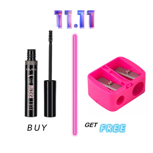 Buy Ruby Rose Full Brow Gel , Dark 03 ( Eyebrow Mascara) Get Free Sharpener