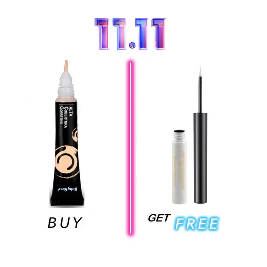 Buy Ruby Rose High Definition Concealer L2 Get Max Factor White Metallic Eyeliner