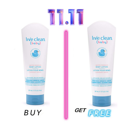 Buy Live Clean Baby Gentle Moisture Baby Lotion Get One Free