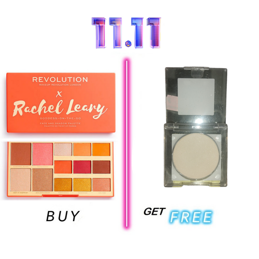 Buy Revolution - Rachel Leary x Eyeshadow Palette - Goddess-on-the-go Get Free Mono Eyeshadow