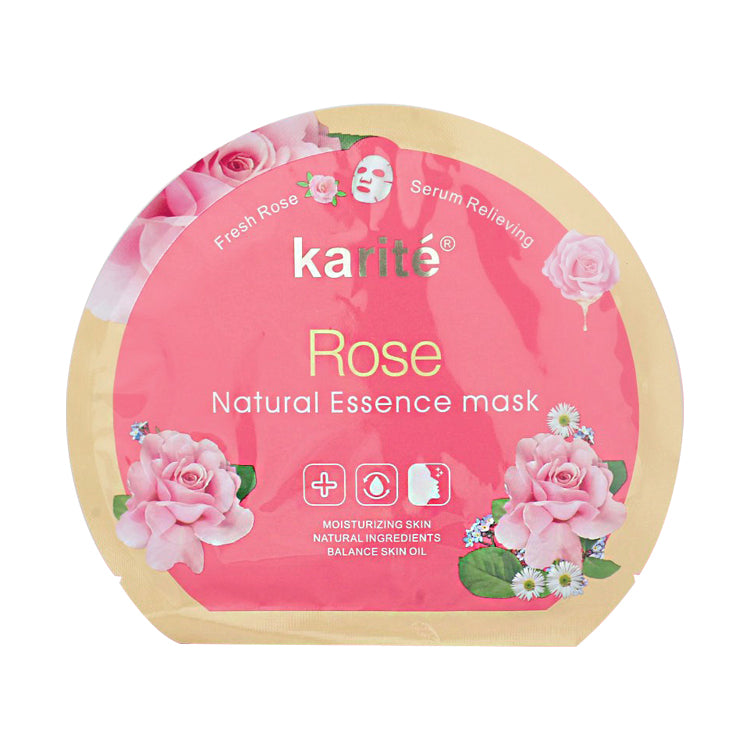 Karite Rose Natural Essence Sheet Mask ( All Type Skin )