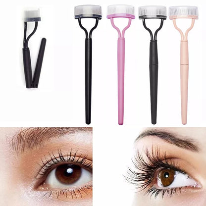 1PC Eyelash Comb Beauty Makeup Mascara Separator Foldable Metal Eyelash Brush Lash Lifting Women DIY Cosmetic Tool