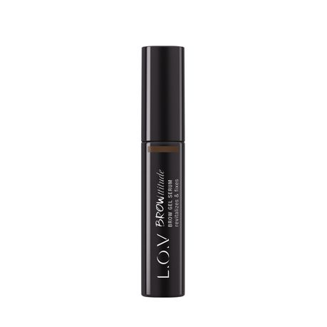 L.O.V  Brow Gel Serum Mascara Revitalize & Fixes With Color