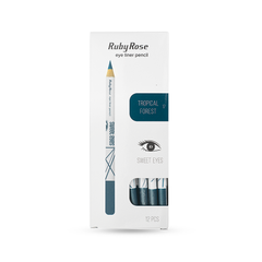 Ruby Rose Sweet Eyes Liner Pencil ( Tropical Forest 17 )