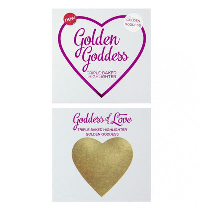 I Heart Revolution Highlighter - Hearts Highlighter - Golden Goddess