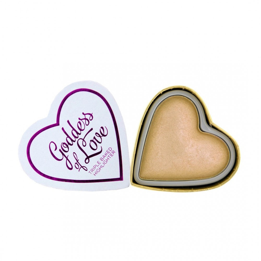 I Heart Revolution Highlighter - Hearts Highlighter - Golden Goddess