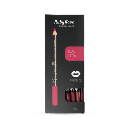 Ruby Rose Lip Liner ( Blood Cherry 17 )