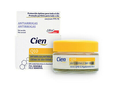 Cien Q10 And Hyaluronic Acid , Vitamin E SPF 15 Face Cream For All Skin Type