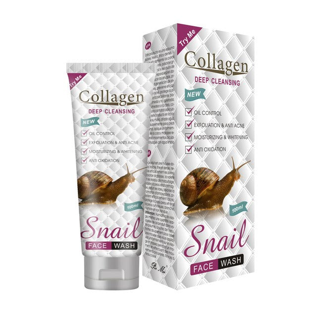 Buy Collagen Snail Cleanser Face Wash Get Free Mask