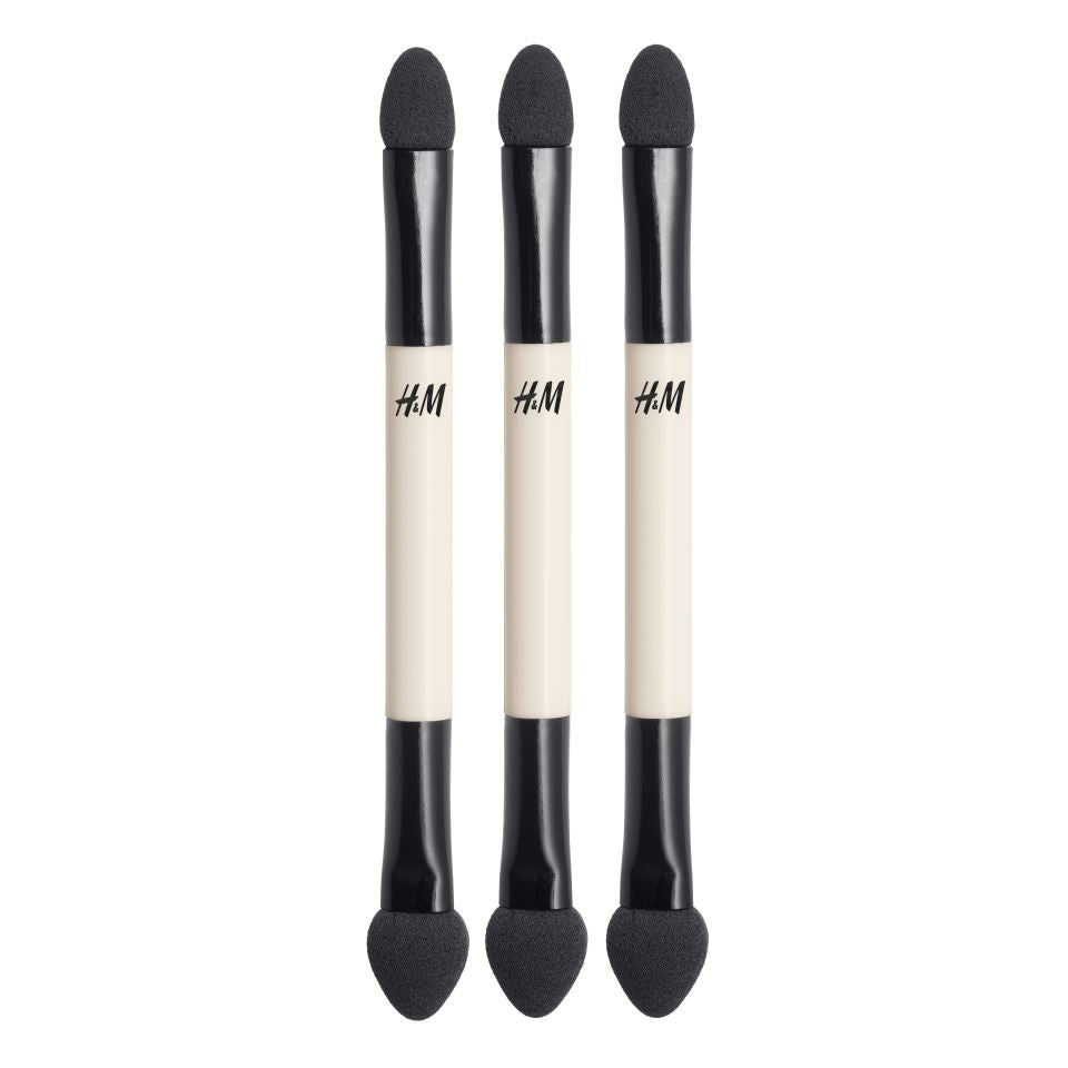 H & M Round And Pointed Applicator Brush ( 3 pcs )