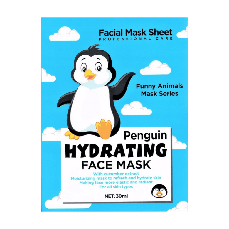 Facial Sheet Mask Penguin 🐧 Hydrating ( Radiance & Moisturized ) ( All Type Skin )