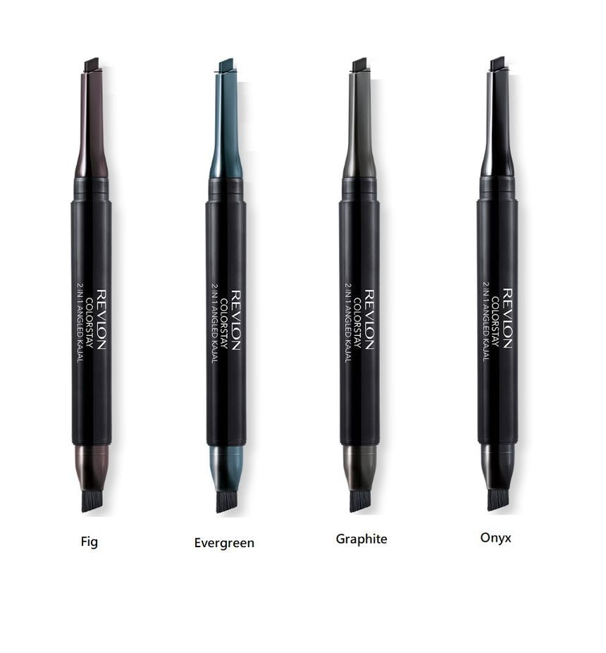 Revlon Color stay 2 in 1 Angled Kajal 104 Graphite (رمادي غامق)