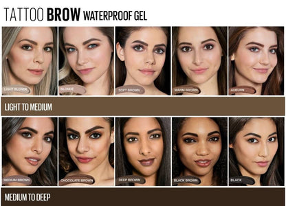 Buy Maybelline Tattoo Brow 06 Deep Brown ( Waterproof) Get Free 90 Capsules Vitamin C