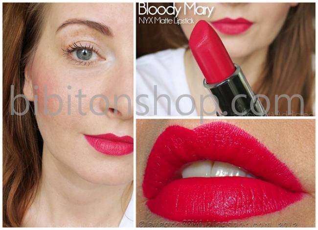 NYX Matte Lipstick Bloody Mary 18